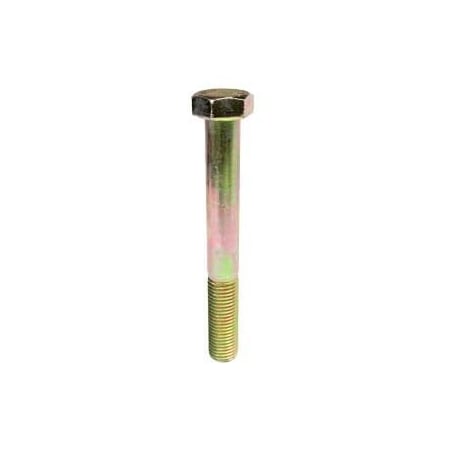 Newport Fasteners Class 10.9, M8-1.25 Hex Head Cap Screw, Zinc Yellow Steel, 70 mm L, 100 PK 635896-100